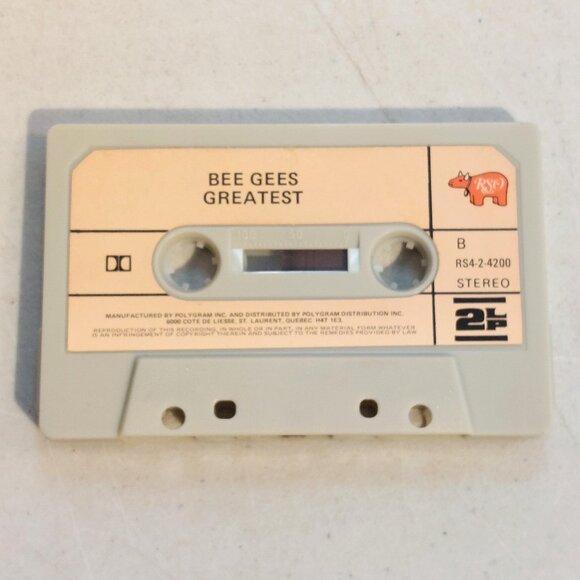 Bee Gees ~ Greatest Hits (cassette, 1979) tested and works - Picture 3 of 3